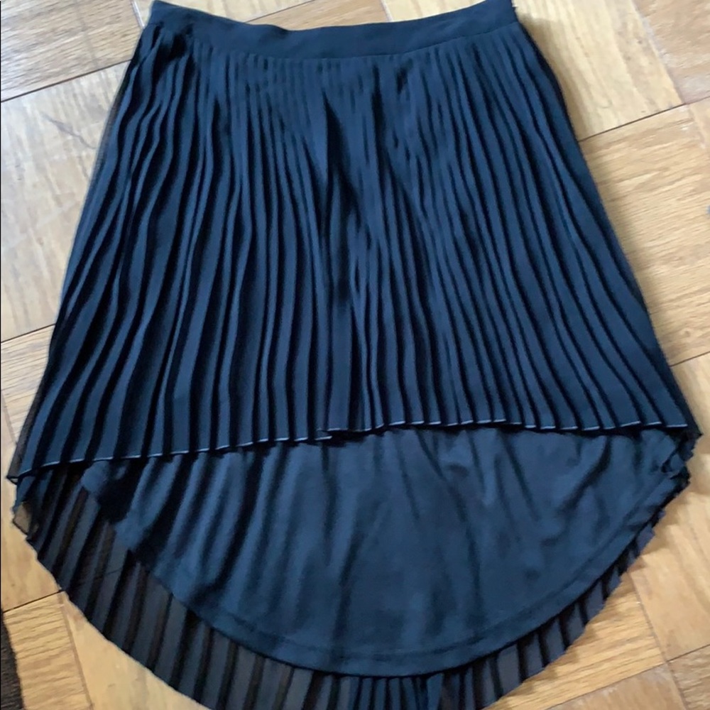 Pleated Black skirt